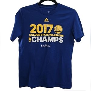 Warriors 2017 Championship T-shirt Sz L (14/16)